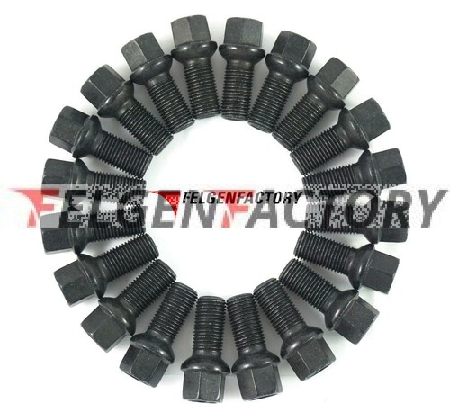 20x schwarze radschrauben - schwarze,