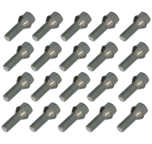 20x radschrauben m14x1 5x28mm - radschrauben, m14x1,5x28mm