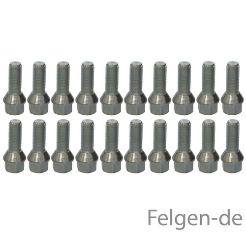 20x radschrauben kegelbund m14 - radschrauben,
